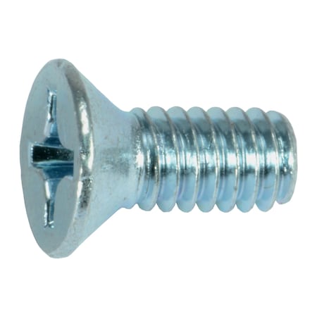 Midwest Fastener #12-24 x 1/2 in Phillips Flat Machine Screw, Zinc Plated Steel, 30 PK 32062
